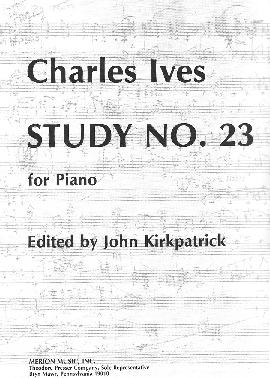 Ives: Study No. 23