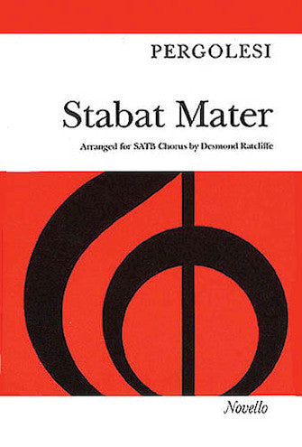 Pergolesi: Stabat Mater (arr. for SATB, organ & strings)