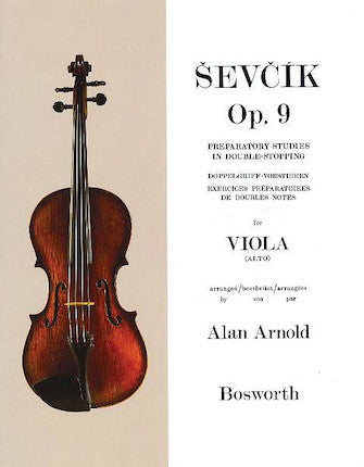 Ševčík: Preparatory Studies in Double-Stopping, Op. (arr. for viola)