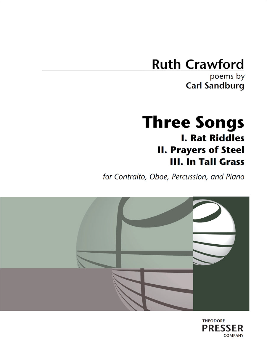 Crawford: Three Songs on Poems of Carl Sandburg