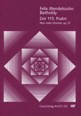 Mendelssohn: Nicht unserm Namen, Herr, MWV A 9, Op. 31