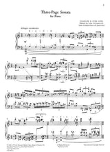 Ives: Three-Page Sonata