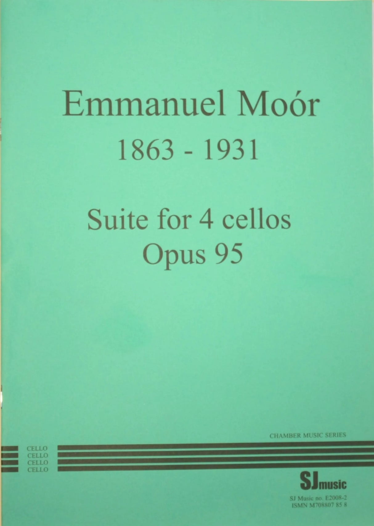 Moór: Suite for Four Cellos, Op. 95