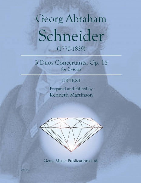 Schneider: 3 Duos Concertants, Op. 16