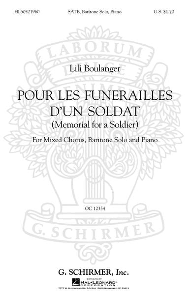 Boulanger: Pour les funérailles d'un soldat