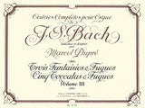 Bach: 3 Fantasies and Fugues; 5 Toccatas