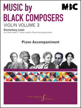 Music by Black Composers - Violin - Volume 3