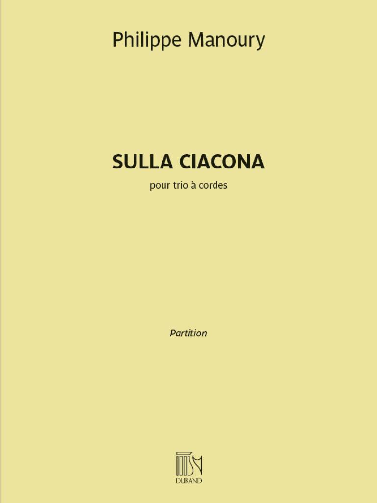 Manoury: Sulla Ciacona