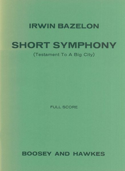 Bazelon: Short Symphony