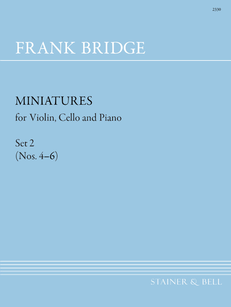 Bridge: Miniatures - Set 2 (Nos. 4-6)