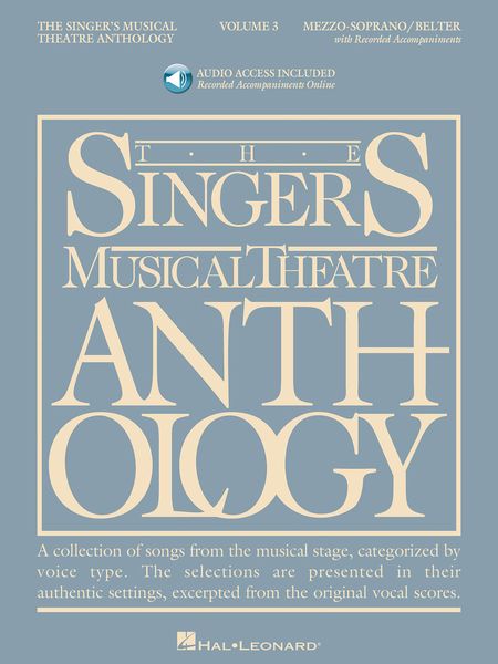 The Singer's Musical Theatre Anthology – Mezzo-Soprano/Belter - Volume 3