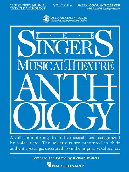 The Singer's Musical Theatre Anthology – Mezzo-Soprano/Belter - Volume 4