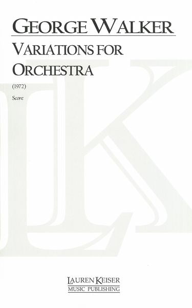 Walker: Variations for Orchestra