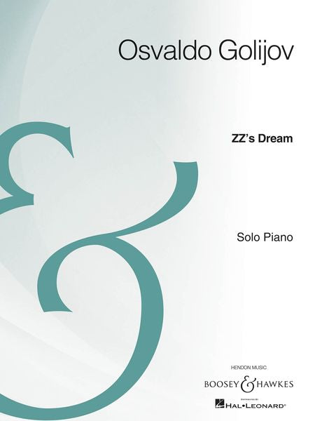 Golijov: ZZ's Dream (Version for Piano)