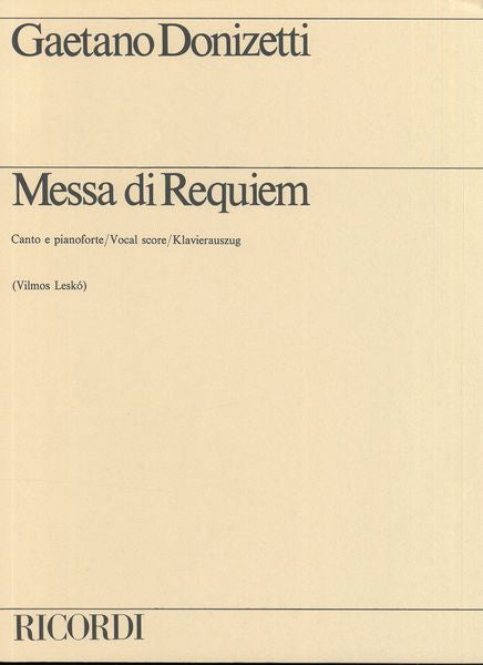 Donizetti: Messa di Requiem