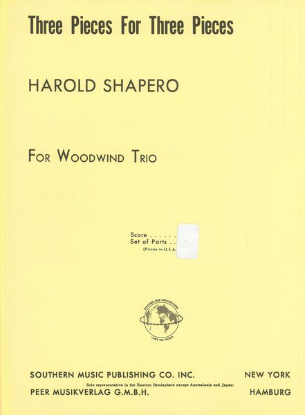 Shapero: 3 Pieces for Three Pieces