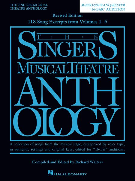 The Singer's Musical Theatre Anthology – Mezzo-Soprano/Belter - 16-bar Audition (Revised)