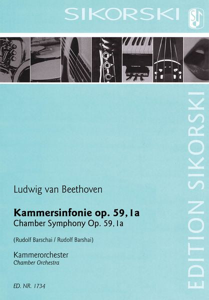 Beethoven-Barshai: Chamber Symphony after, Op. 59, No. 1