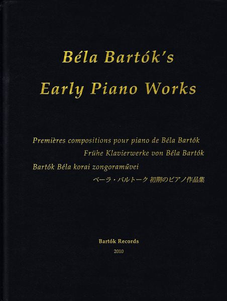 Bartók: Early Piano Works
