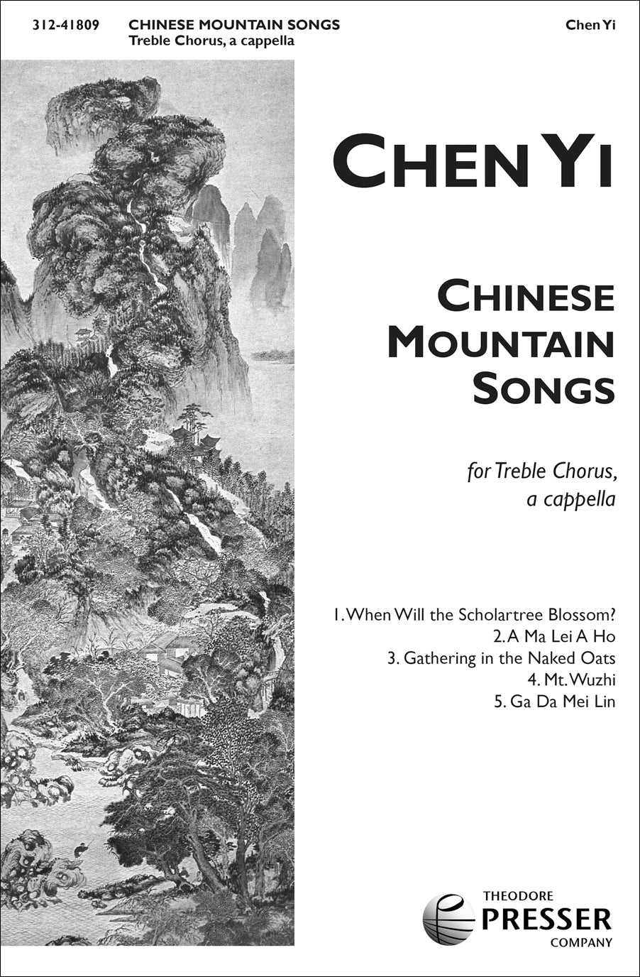 Chen Yi: Chinese Mountain Songs