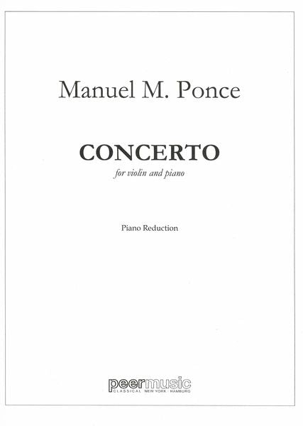 Ponce: Violin Concerto