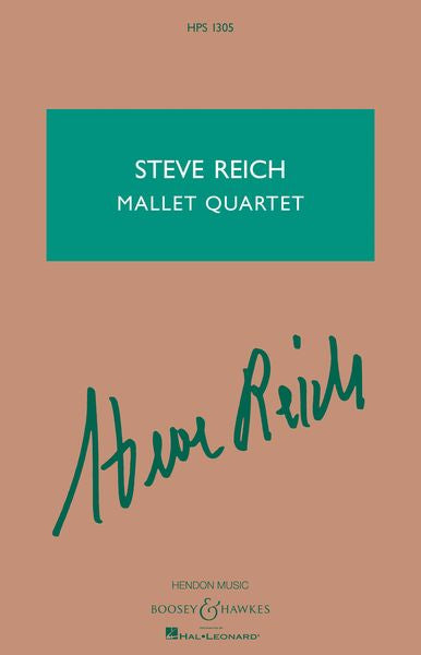 Reich: Mallet Quartet