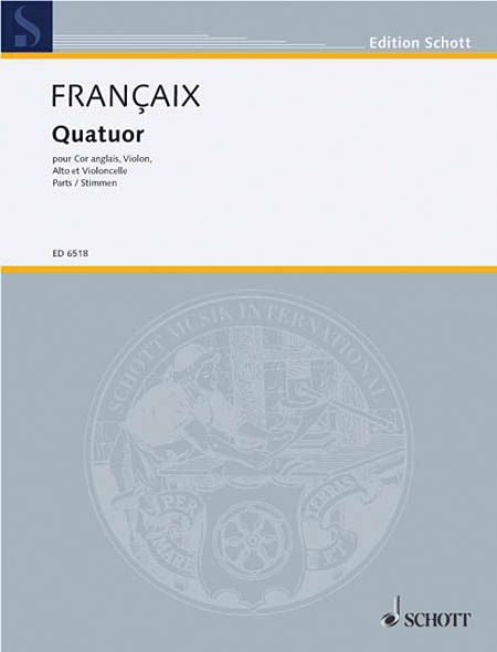 Françaix: English Horn Quartet