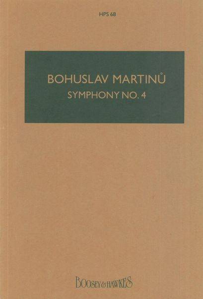 Martinů: Symphony No. 4