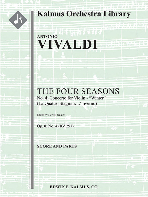 Vivaldi: Violin Concerto in F Minor, RV 297, Op. 8, No. 4