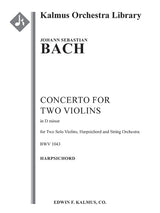 Bach: Concerto for 2 Violins in D Minor, BWV 1043