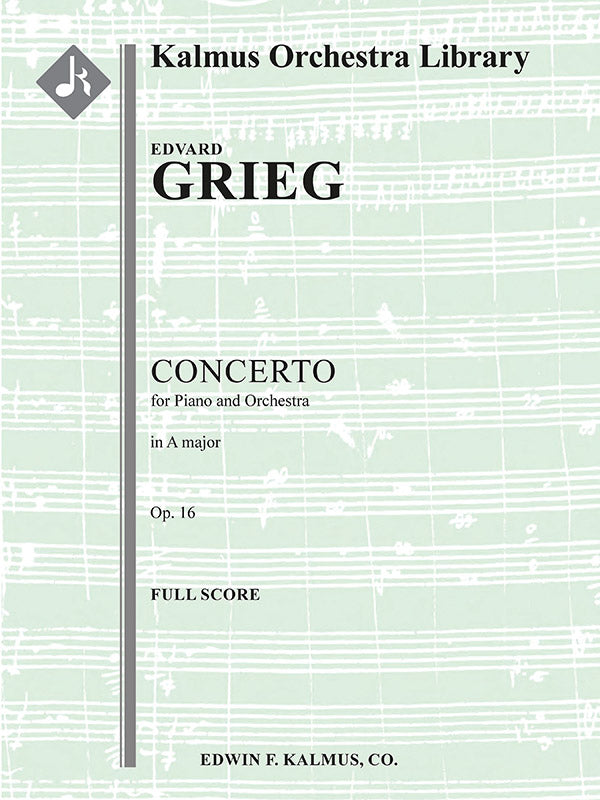 Grieg: Piano Concerto in A Minor, Op. 16