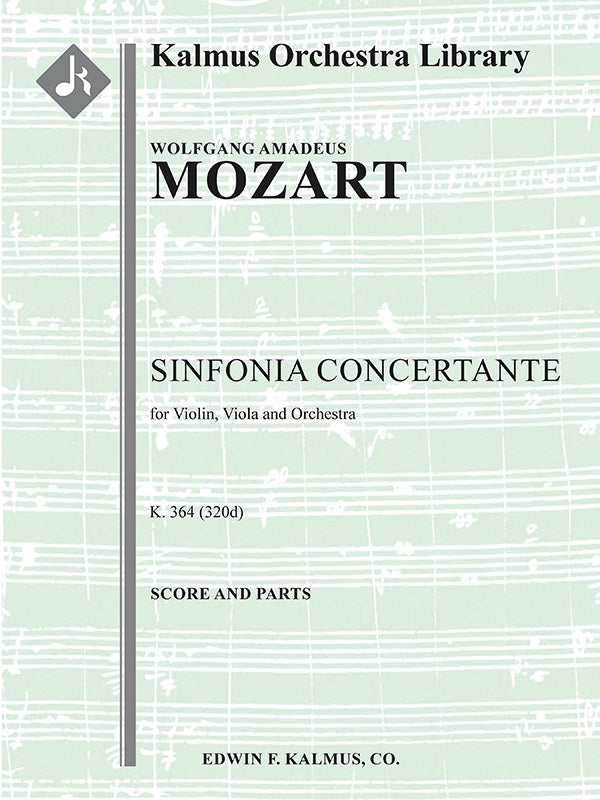 Mozart: Sinfonia Concertante in E-flat Major, K. 364 (320d)