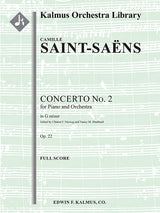 Saint-Saëns: Piano Concerto No. 2 in G Minor, Op. 22