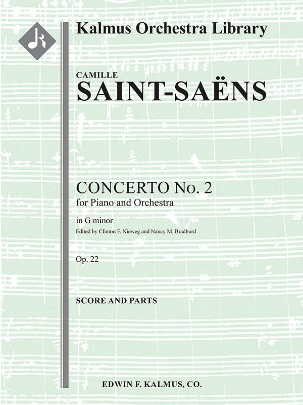 Saint-Saëns: Piano Concerto No. 2 in G Minor, Op. 22