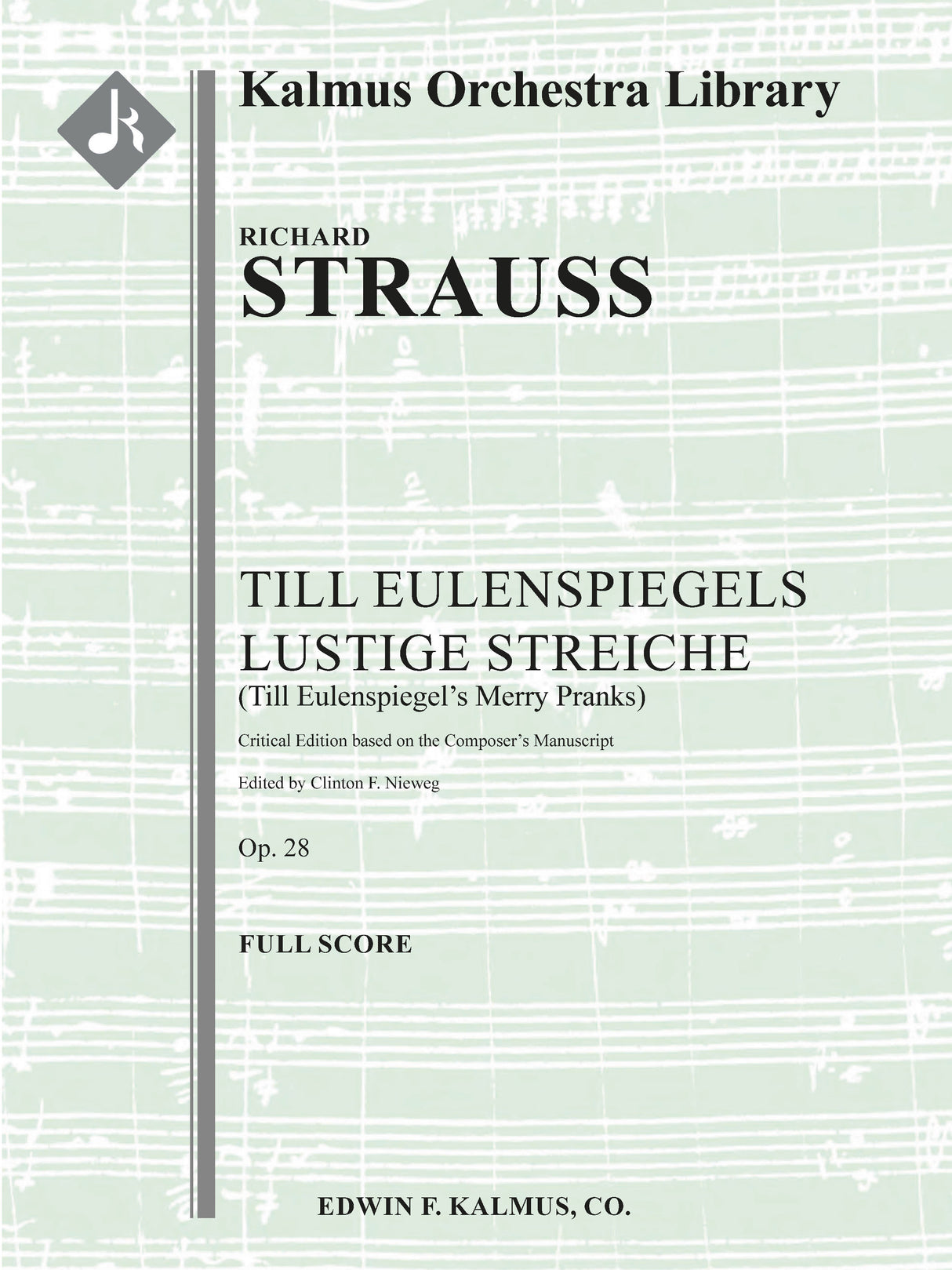 Strauss: Till Eulenspiegels lustige Streiche, TrV 171, Op. 28