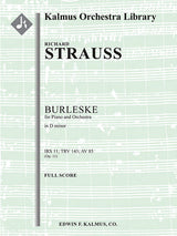 Strauss: Burleske in D Minor, TrV 145