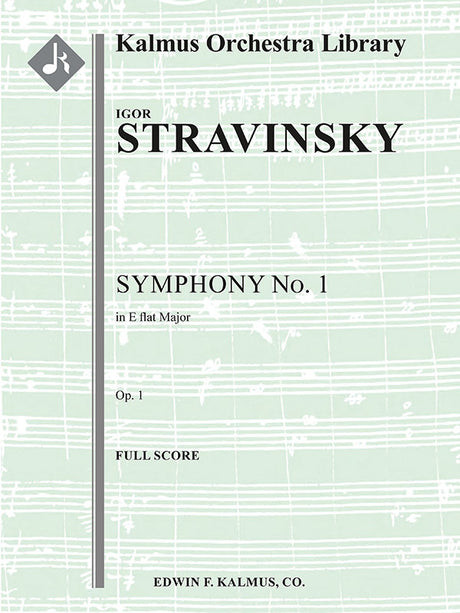 Stravinsky: Symphony No. 1 in E-flat Major, Op. 1