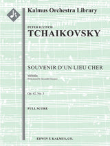 Tchaikovsky: Mélodie from Souvenir d'un Lieu Cher, Op. 42 (arr. for orchestra)