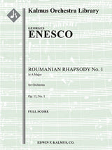 Enescu: Roumanian Rhapsody, Op. 11, No. 1 in A Major