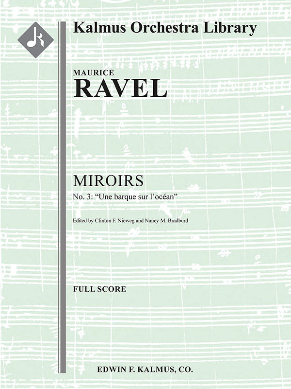 Ravel: Une Barque sur l'Ocean from Miroirs (Version for Orchestra)