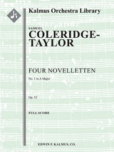 Coleridge-Taylor: Novelette No. 1 in A Major from Four Novelletten, Op. 52