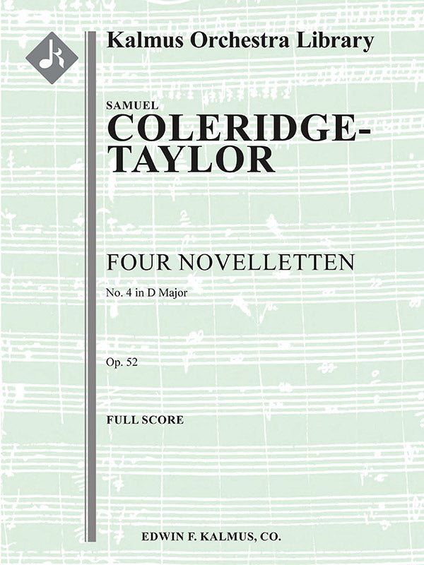 Coleridge-Taylor: Novellete No. 4 in D Major from Four Novelletten, Op. 52