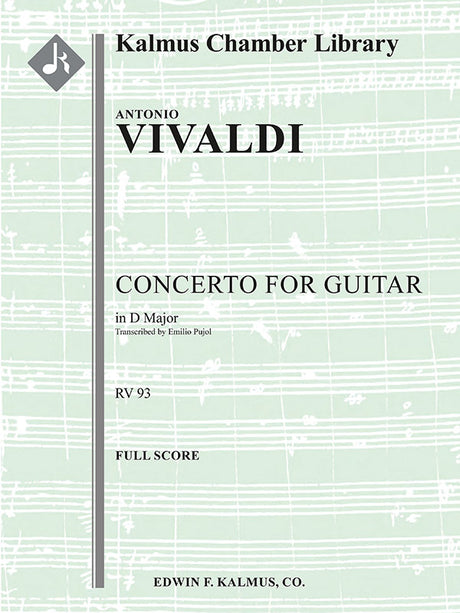 Vivaldi: Lute Concerto in D Major, RV 93 (trans. for guitar, violin, viola & cello)