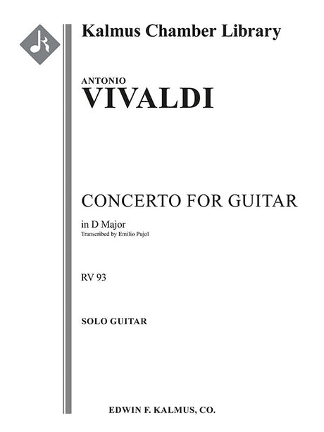 Vivaldi: Lute Concerto in D Major, RV 93 (trans. for guitar, violin, viola & cello)