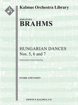 Brahms: Hungarian Dances Nos. 5, 6, 7 (arr. for orchestra)