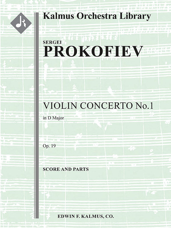 Prokofiev: Violin Concerto No. 1 in D Major, Op. 19