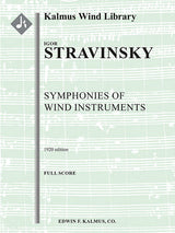 Stravinsky: Symphonies of Wind Instruments