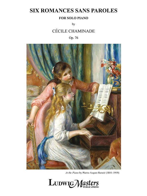 Chaminade: 6 Romances sans paroles, Op. 76