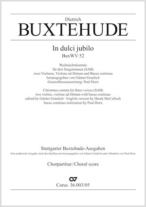 Buxtehude: In dulci jubilo, BuxWV 52