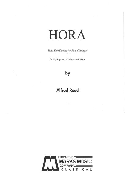 Reed: Hora (arr. for clarinet & piano)